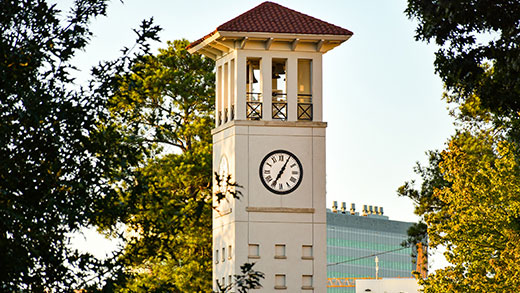 Emory University clock tower